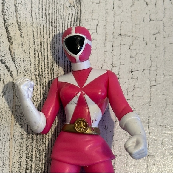 Power Rangers Pink Ranger Lightspeed Rescue McDonald's Action Figure Toy 2000 - Picture 2 of 6